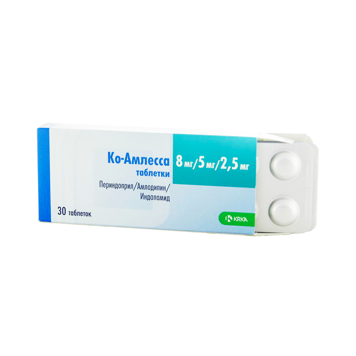CoAmlessa -კოამლესა 8/ 5/2.5მგ 30 ტაბლეტი