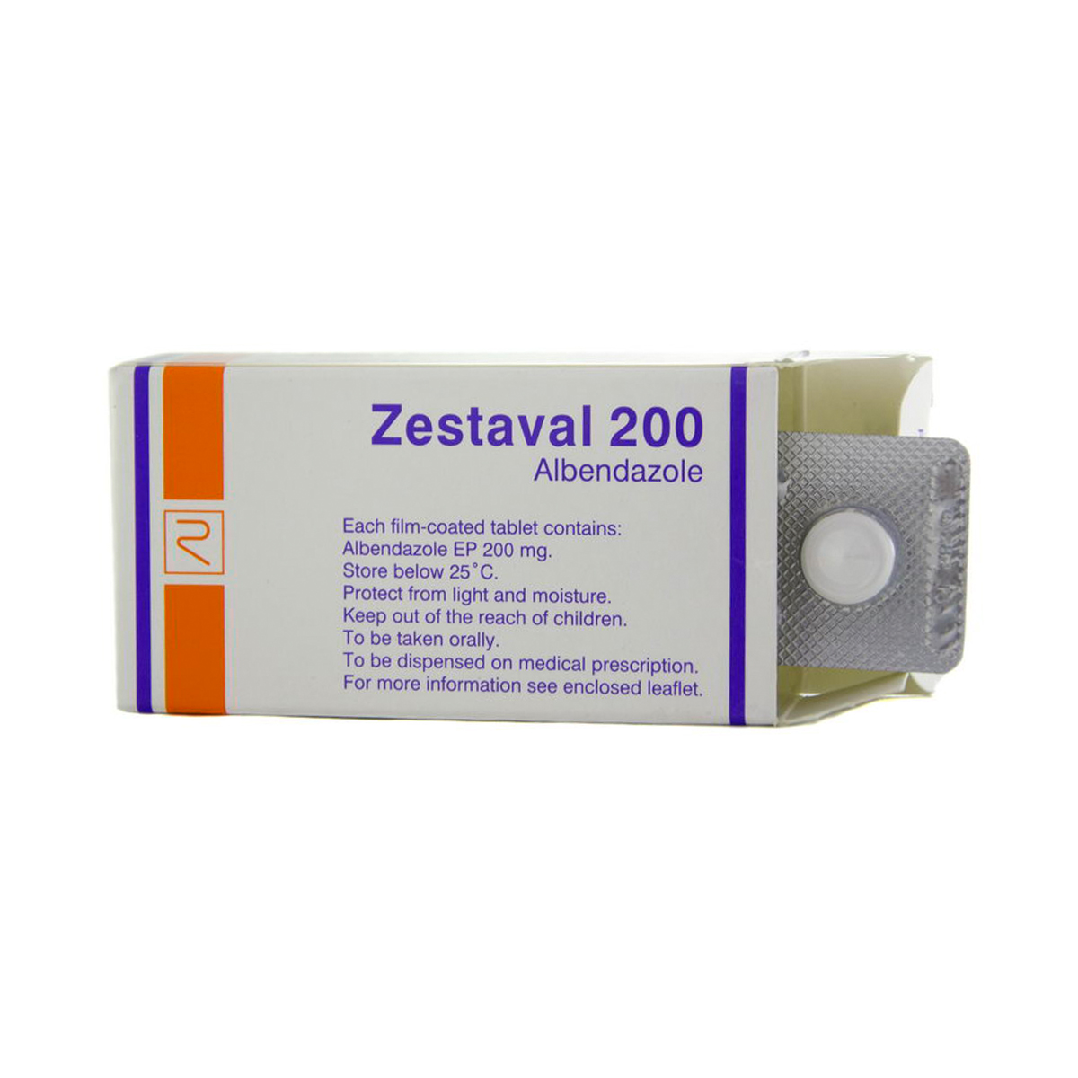 Zestaval - ზესტავალი 200მგ 2 ტაბლეტი