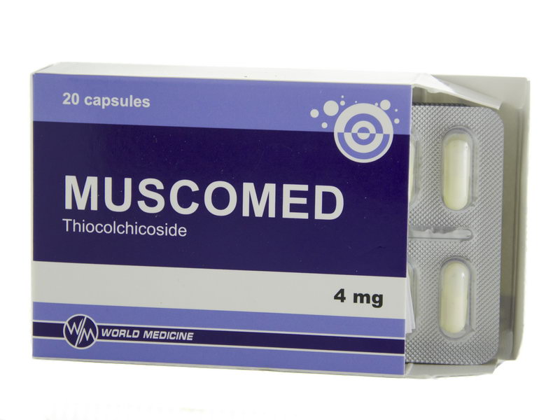 Muscomed - მუსკომედი 4მგ 20 კაფსულა