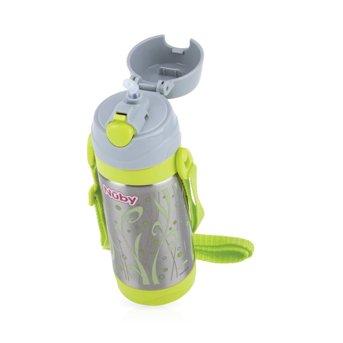 Nuby - ნუბი თერმოსი საკვები მილით 360მლ 0264 3