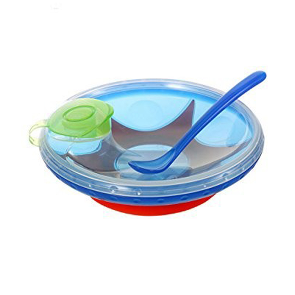 Nuby - ნუბი თეფში კოვზით 5342