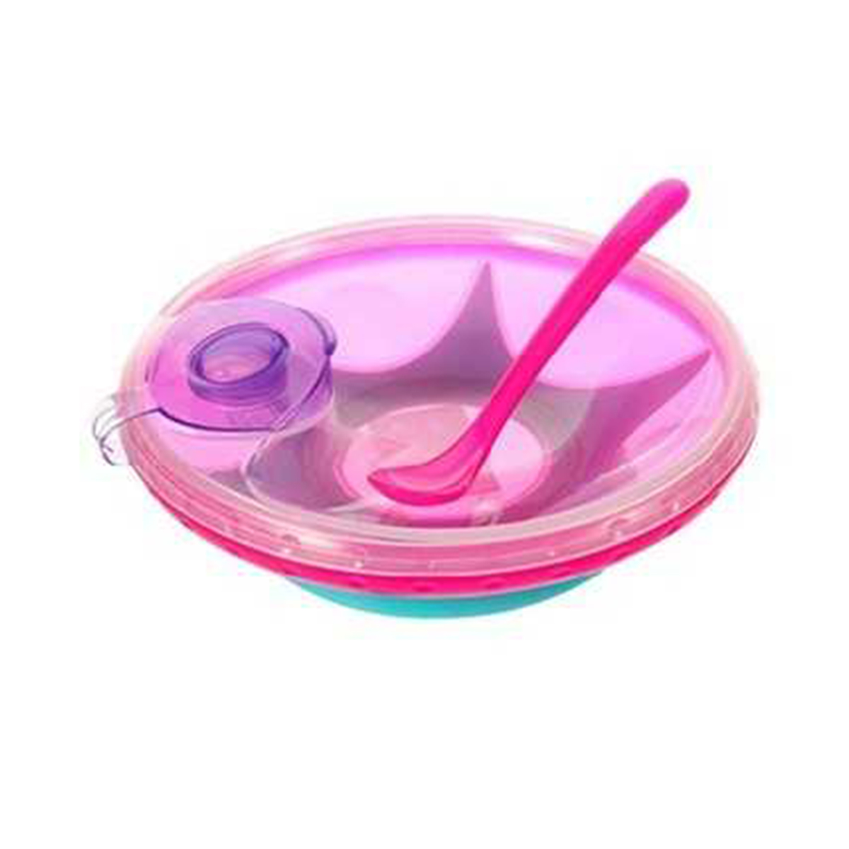 Nuby - ნუბი თეფში კოვზით 5342 2