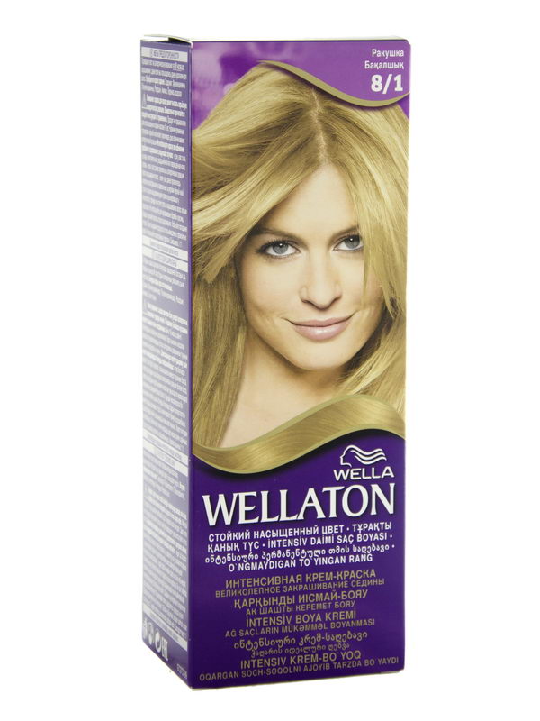 ველატონი თმის საღებავი ფერფლისფერი-ქერა 8/1 0331/0825 ველა - Wella