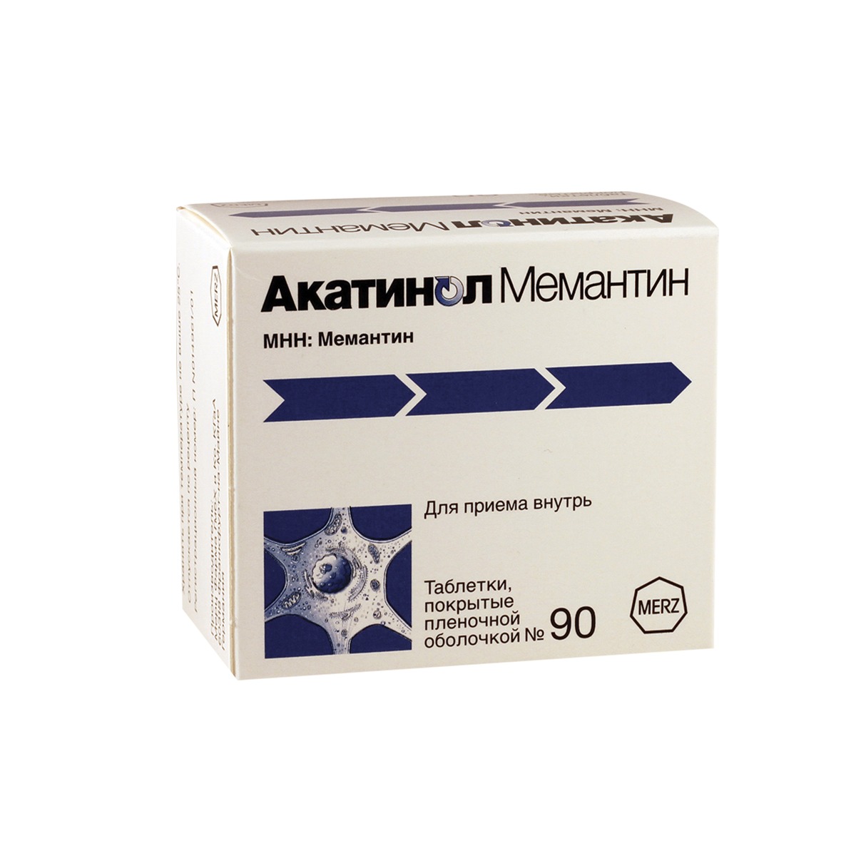 აკატინოლი  10მგ 90 ტაბლეტი