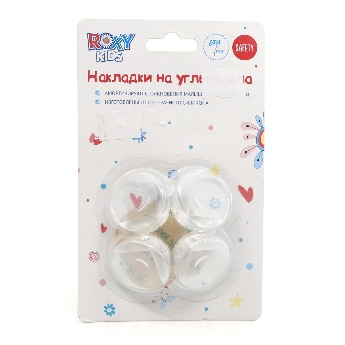 Roxy kids - როქსი ქიდსი კუთხის დამცავი სილიკონის 4ცალი 1392 2