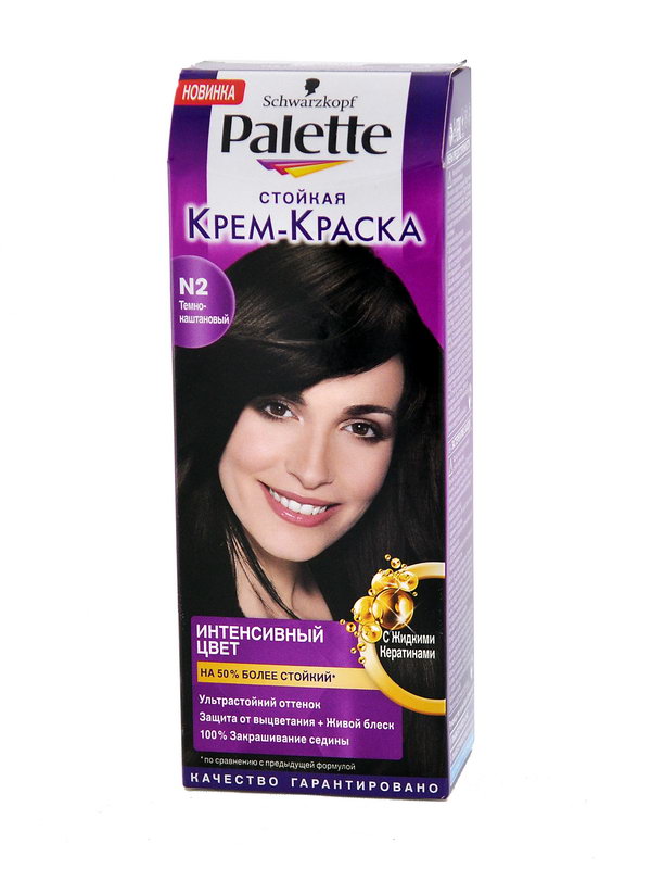 თმის საღებავი-პალეტე N2