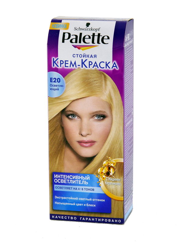 თმის საღებავი-პალეტე  E20