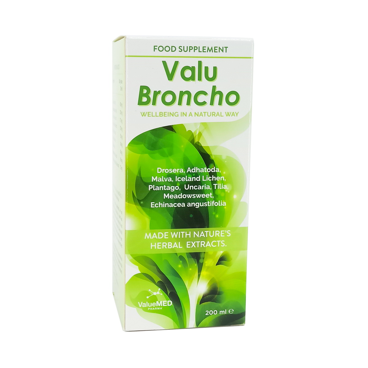 Valubronqo - ვალუბრონქო სიროფი 200მლ
