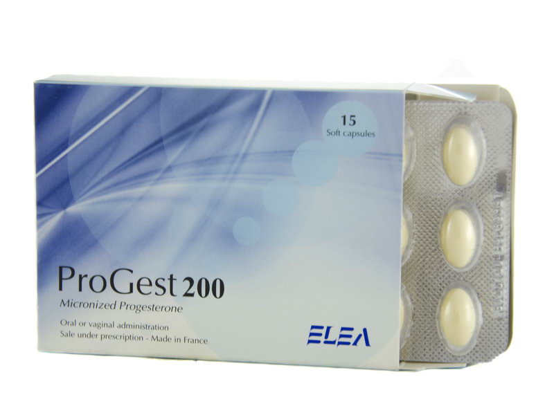 Progest 200 - პროგესტი 200მგ 15 კაფსულა 