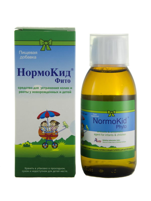 NORMOKID - ნორმოკიდი ფიტო სიროფი 150მლ