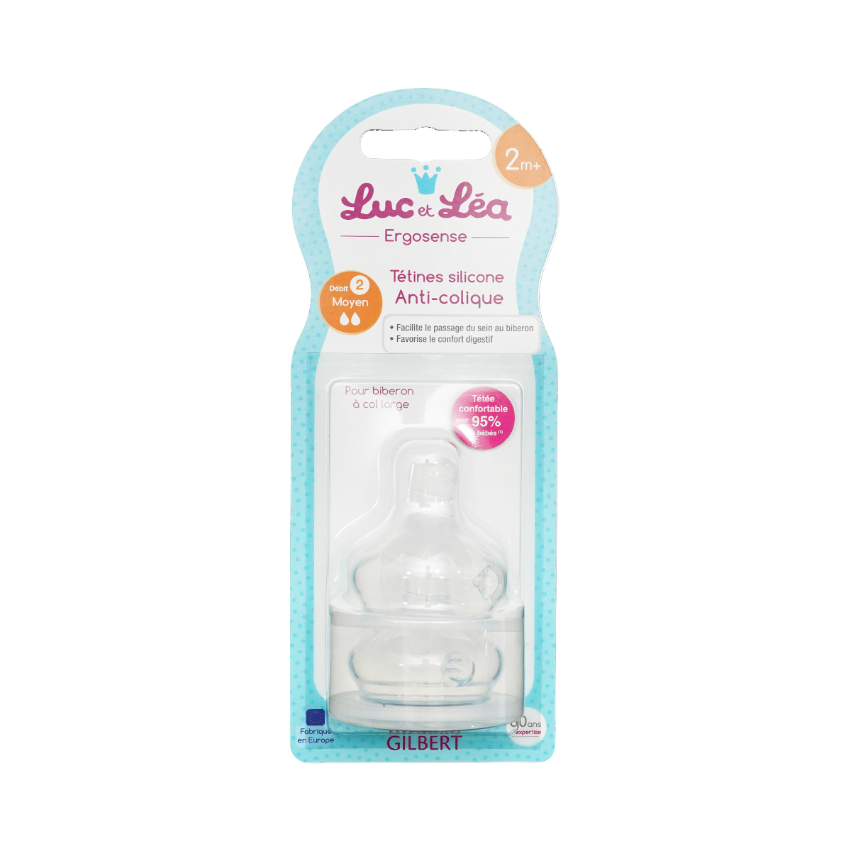 საწოვარა AC საშუალო ნაკადით 2+ N2 5066 ლუქ ეთ ლეა - Luc et Léa