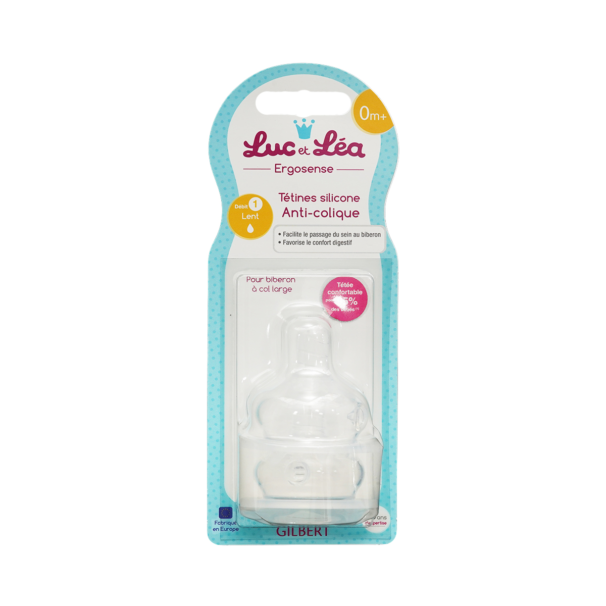 საწოვარა AC ნელი ნაკადით 0+ N2 5065 ლუქ ეთ ლეა - Luc et Léa