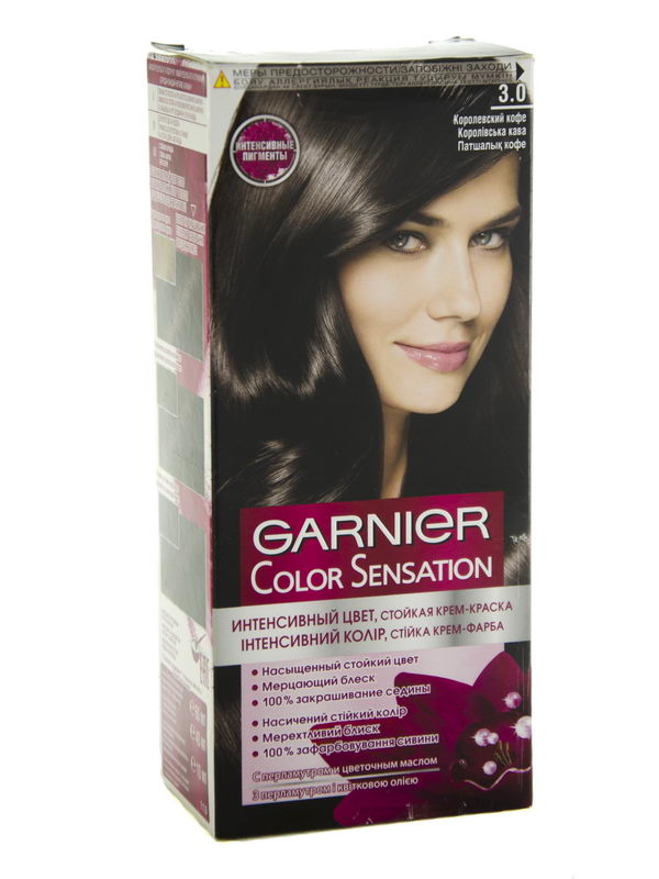 Garnier - გარნიე თმის საღებავი Color Sensation N3.0 5789/5598