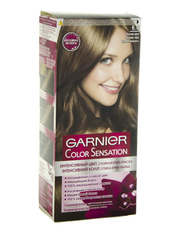 Garnier - გარნიე თმის საღებავი Color Sensation N6.0 5857/5666