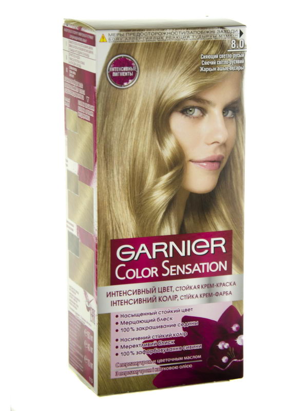 Garnier - გარნიე თმის საღებავი Color Sensation N8.0 5901/5710