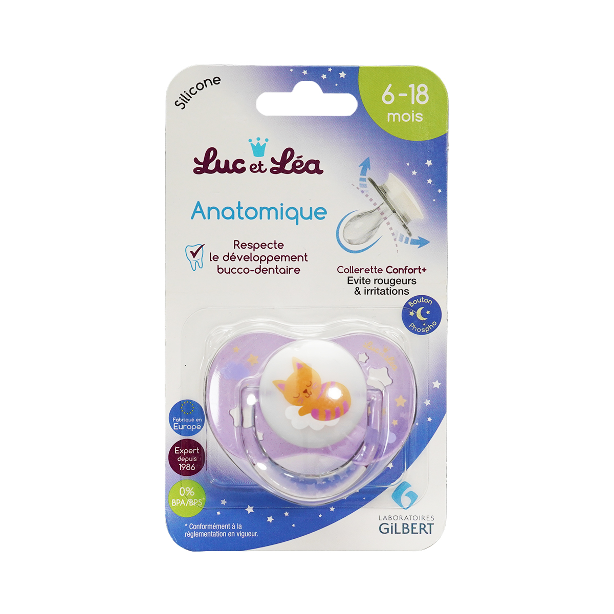 ანატომიური მატყუარა ღამის 6-18 5219 ლუქ ეთ ლეა - Luc et Léa