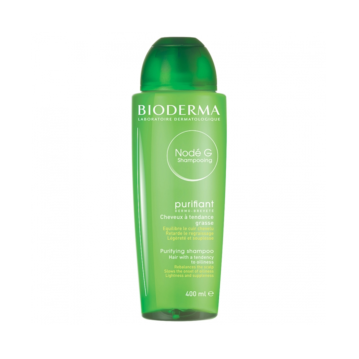 Bioderma - ბიოდერმა NODE შამპუნი G ცხიმიანი თმისთვის 400 მლ 3501