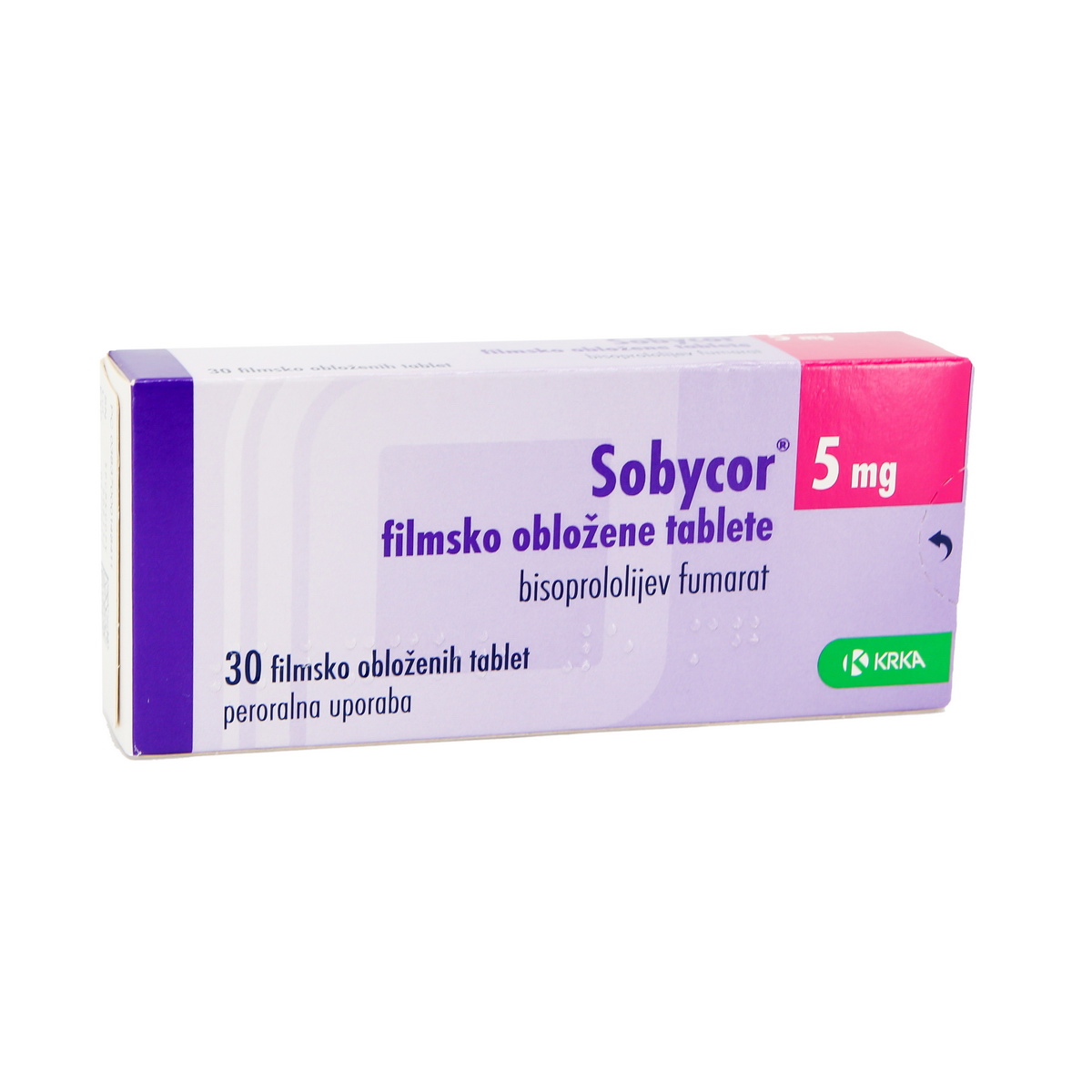 Sobycor - სობიკორი 5მგ 30 ტაბლეტი