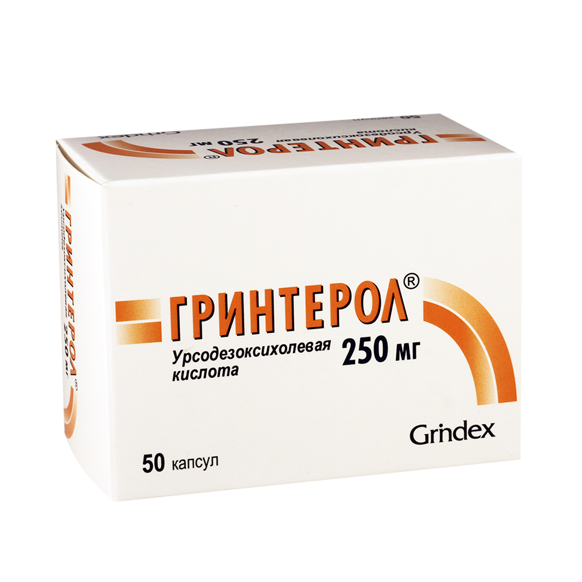 Grinterol - გრინტეროლი 250მგ 50 კაფსულა