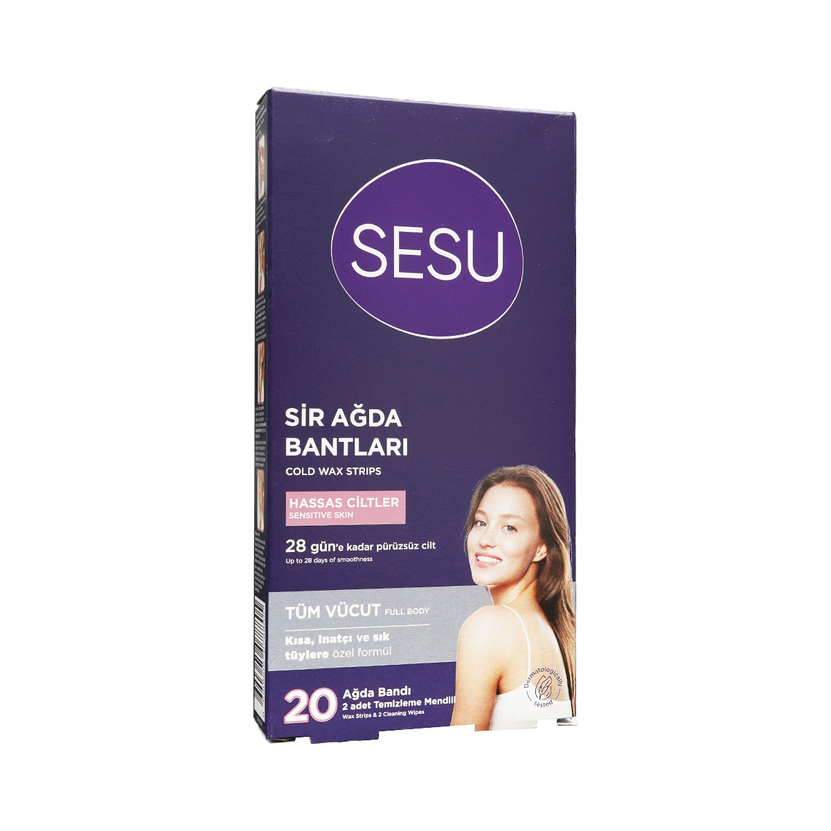 ცვილის სტრიპი 20 ცალი 8805 სესუ - Sesu