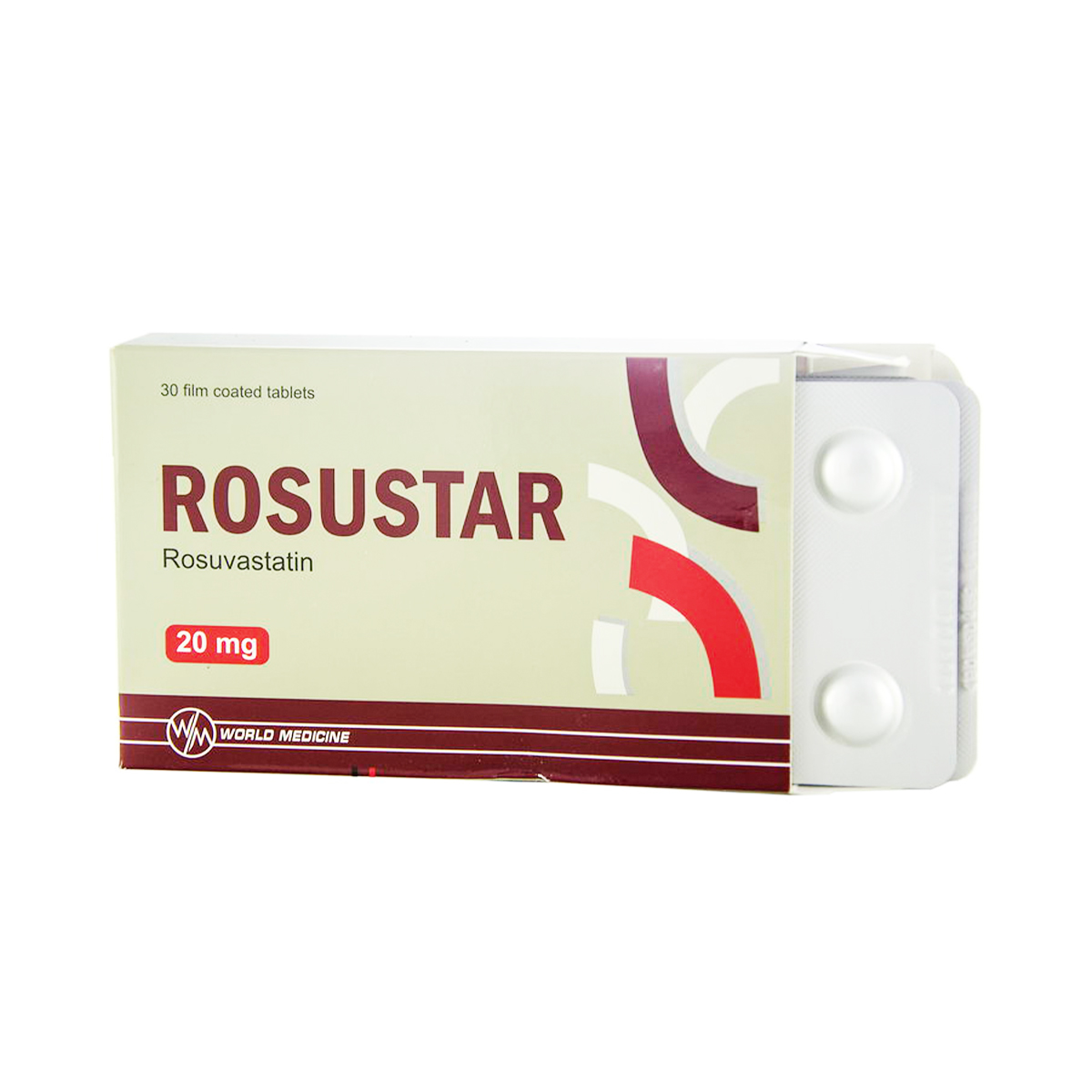 Rosustar - როსუსტარი 10მგ 30 ტაბლეტი