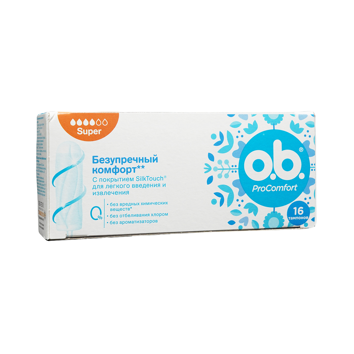 o.b. - ო.ბი. პროკომფორტ სუპერი 16 ცალი 4329