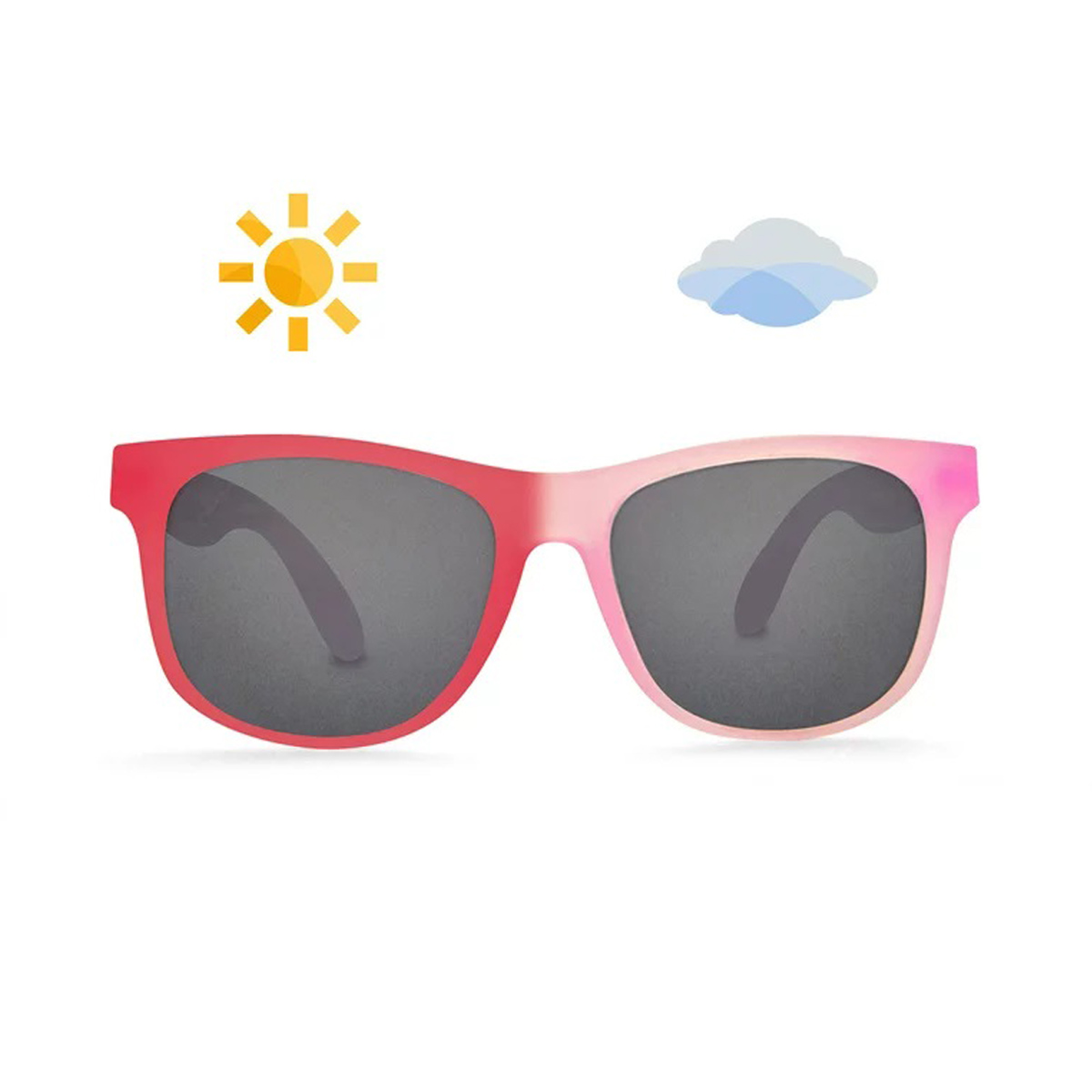 Real Shades - რეალ შეიდს მზის სათვალე 2+ წლიდან ვარდისფერი/ჟოლოსფერი 5180 2