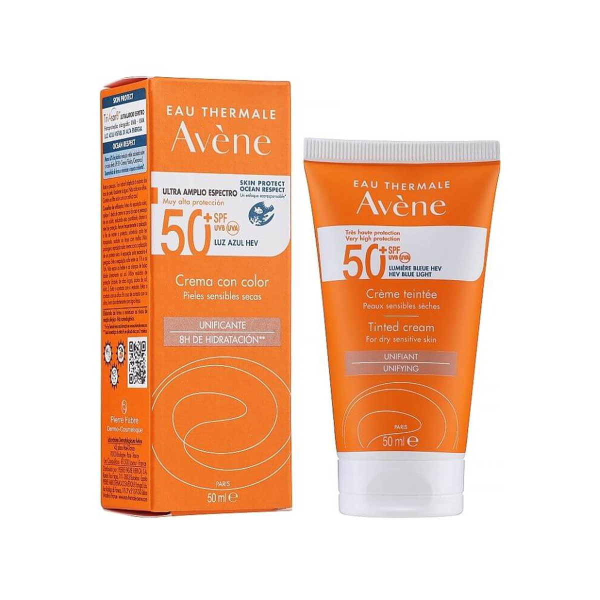 Avene - ავენი მზისგან დამცავი კრემი ტონალ. 0037/9524