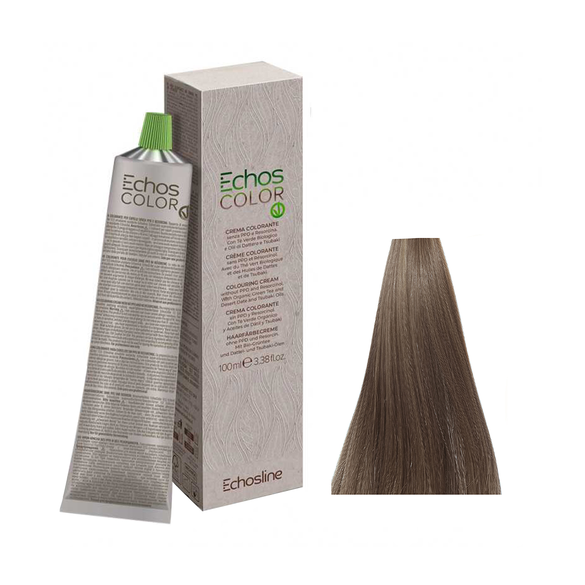 Echos Color - ეკოს ქოლორი თმის საღებავი 5.0 1234