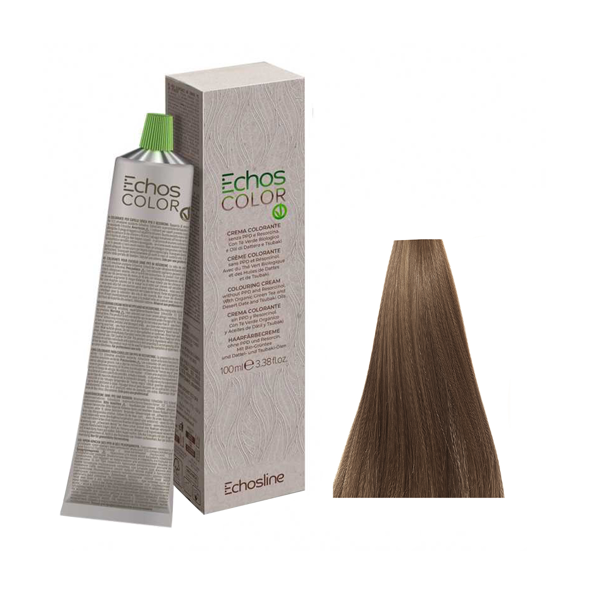 Echos Color - ეკოს ქოლორი თმის საღებავი 5.3 1593