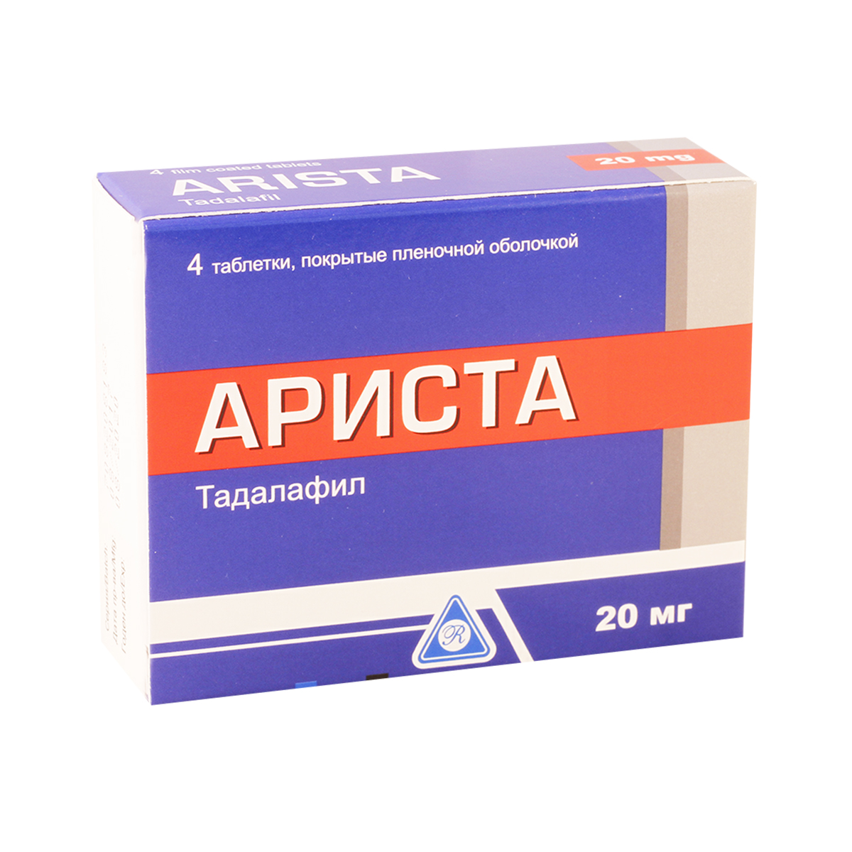 Arista - არისტა 20მგ 4 ტაბლეტი