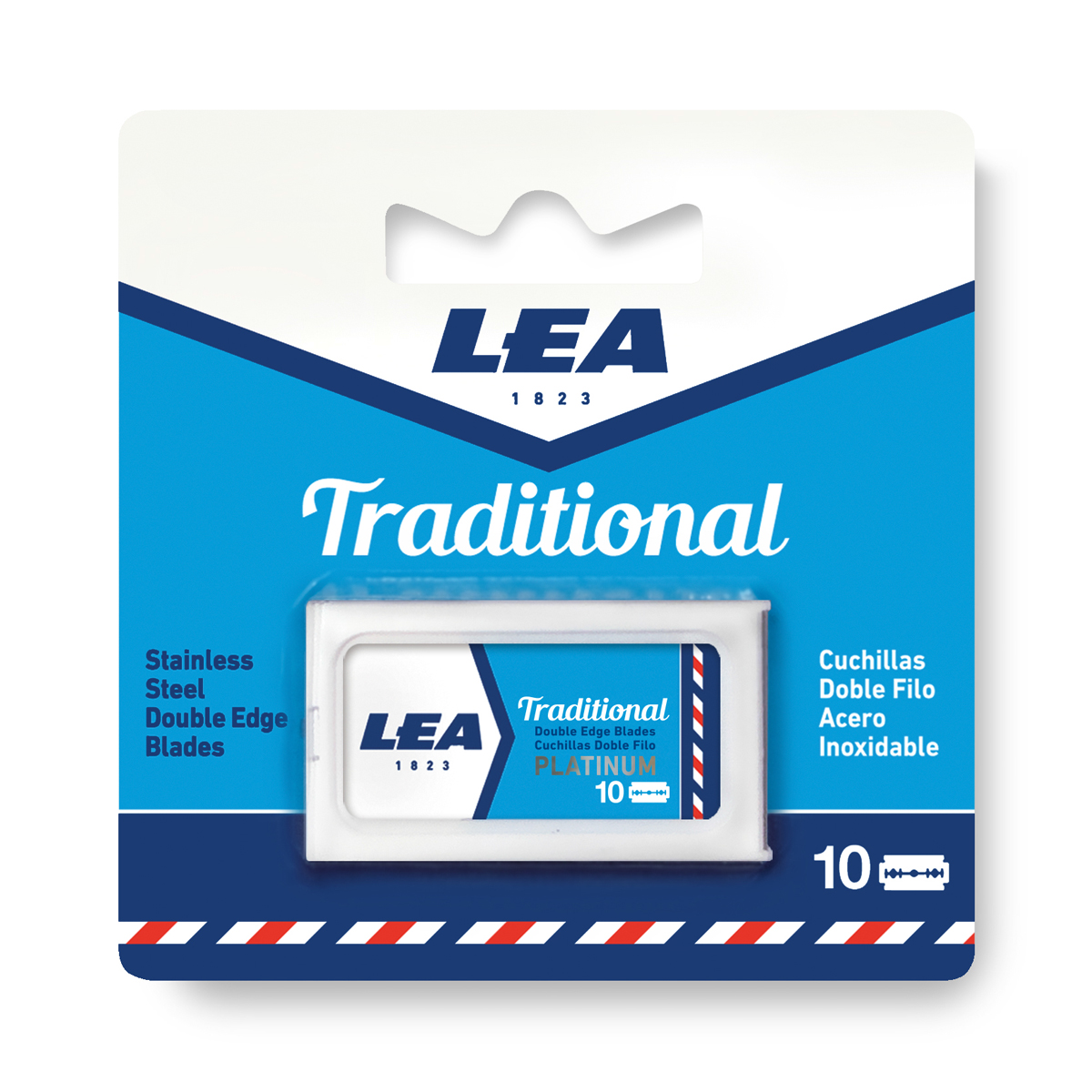 Lea - ლეა პირი ტრადიციული სამართებლის 10 ცალი 3236