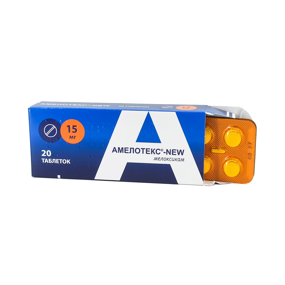 Ameloteks - ამელოტექსი-NEW 15მგ 20 ტაბლეტი 2