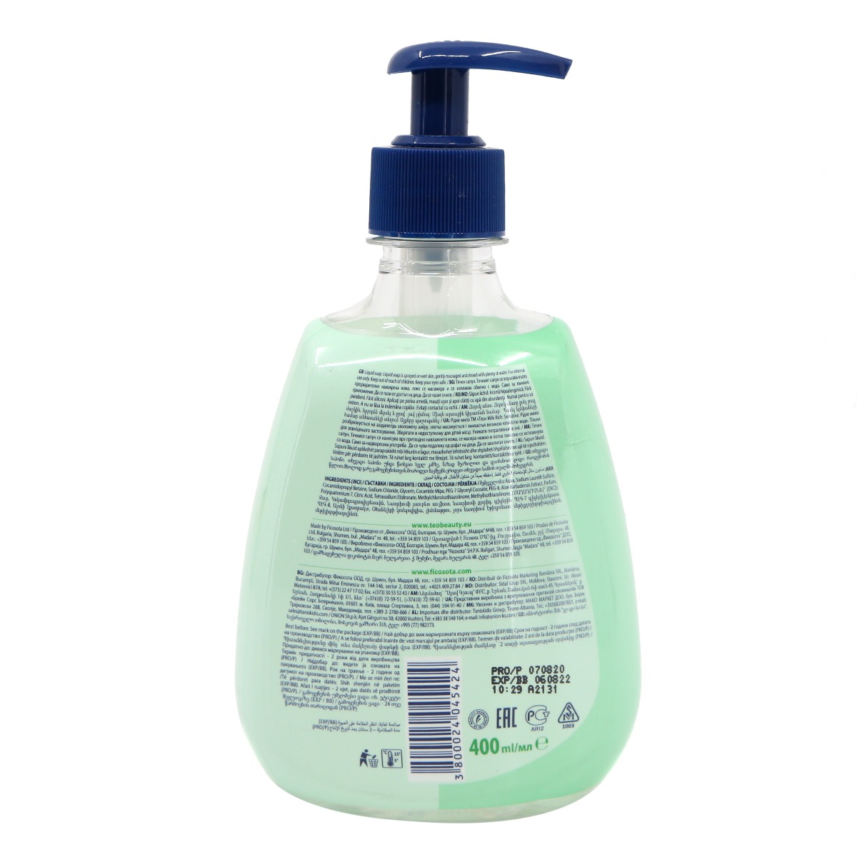 Teo - თეო თხევადი საპონი 400მლ 7476/5424 2