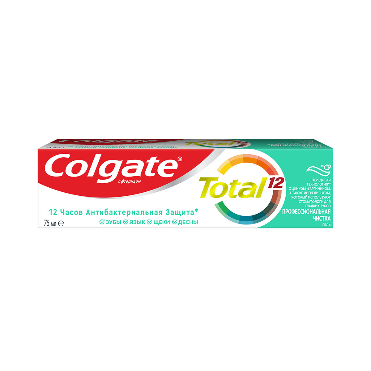Colgate - ქოლგეითი ტოტალი კბილის გელი პროფესიონალი 75 მლ 6888 3
