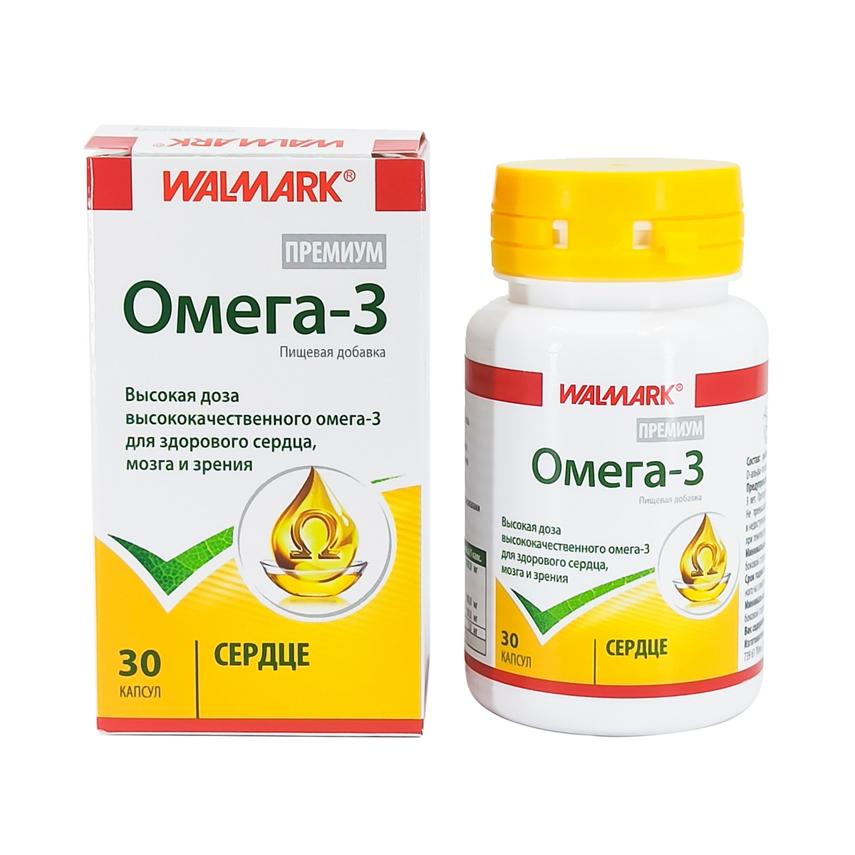 Omega 3 - ომეგა 3 პრემიუმი 30 კაფსულა 3