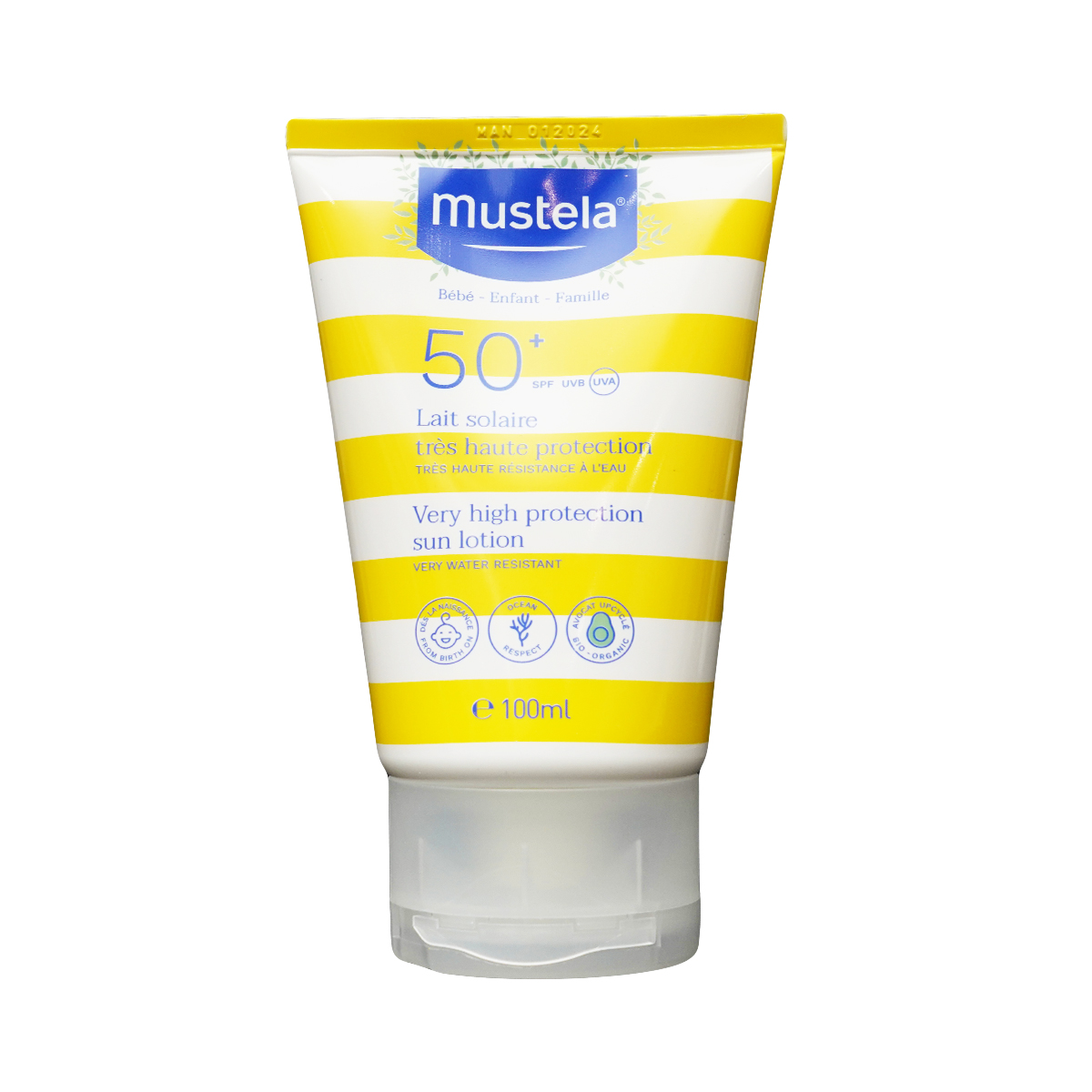 მზისგან დამცავი ლოსიონი SPF50+ 100 მლ 7550 მუსტელა - Mustela 2