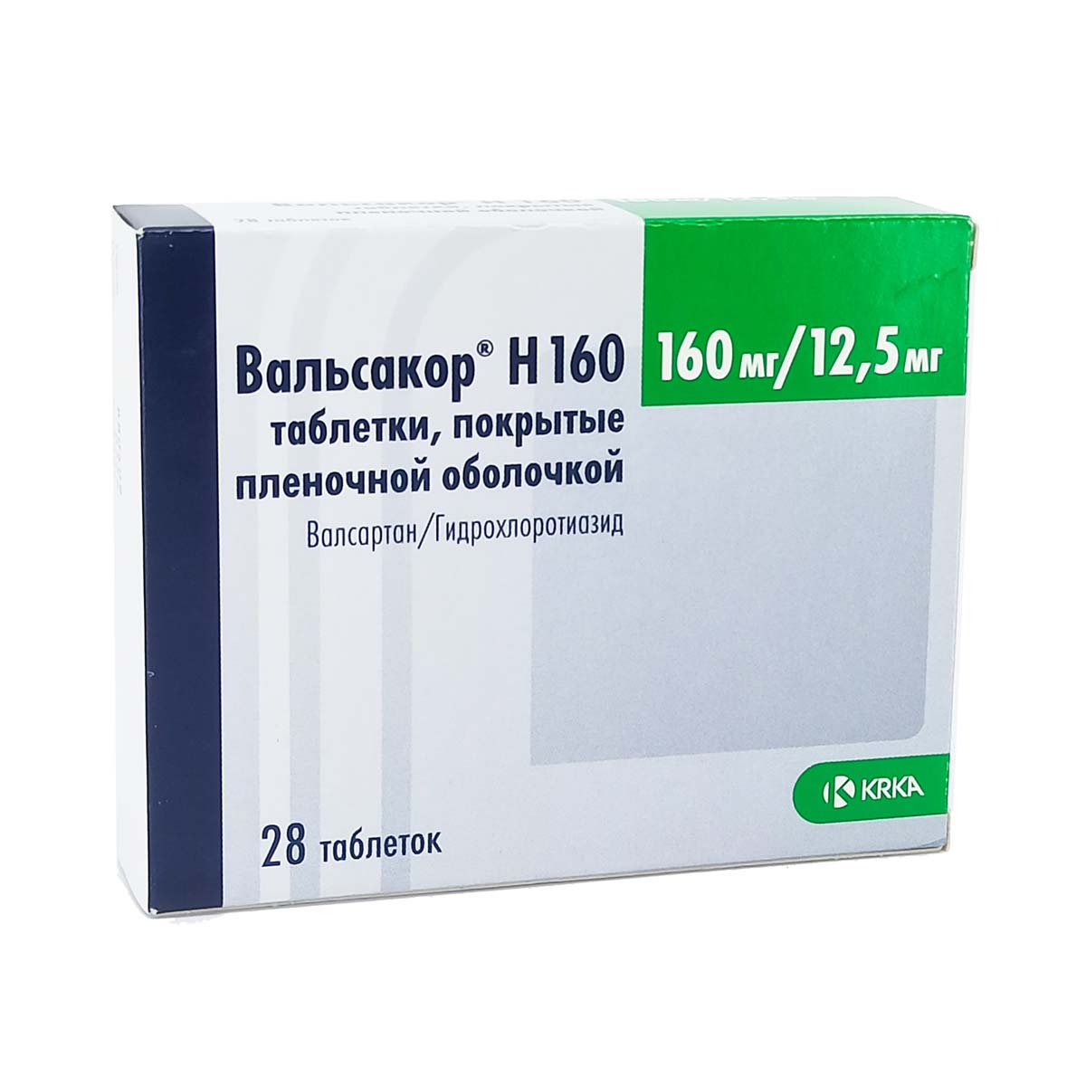 Valsakor - ვალსაკორი H 160/12.5მგ 28 ტაბლეტი