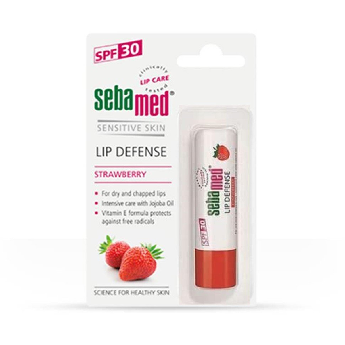 Sebamed - სებამედი ტუჩის ჰიგიენური პომადა მარწყვი 8113