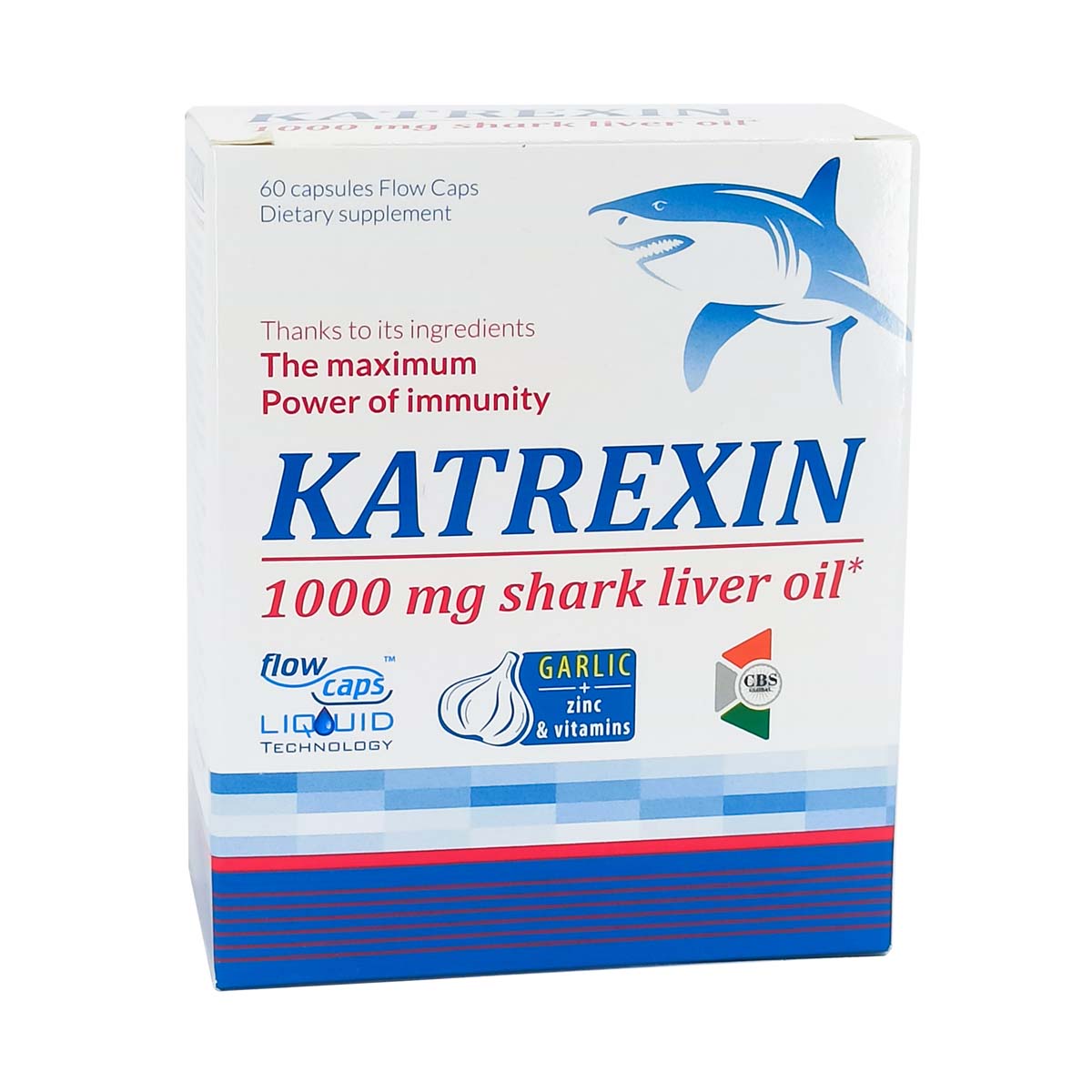 Katrexin - კატრექსინი 1000მგ 60 კაფსულა