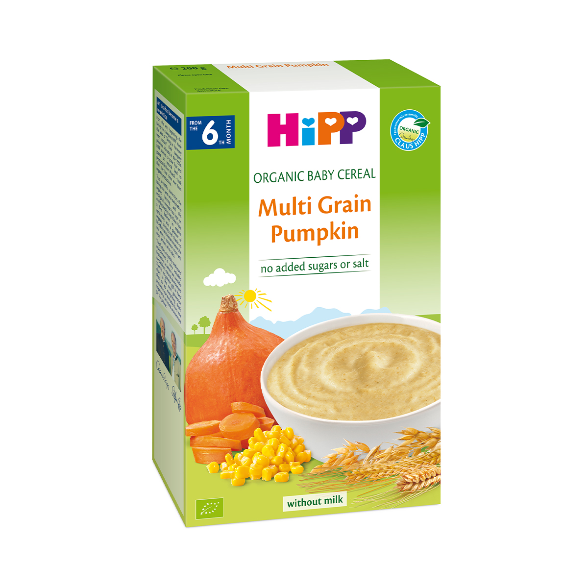 HIPP - ჰიპი ურძეო ფაფა გოგრით 2897