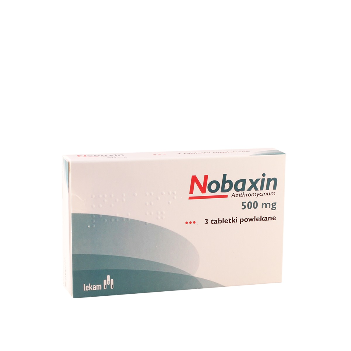 Nobaxin - ნობაქსინი 500მგ 3 ტაბლეტი