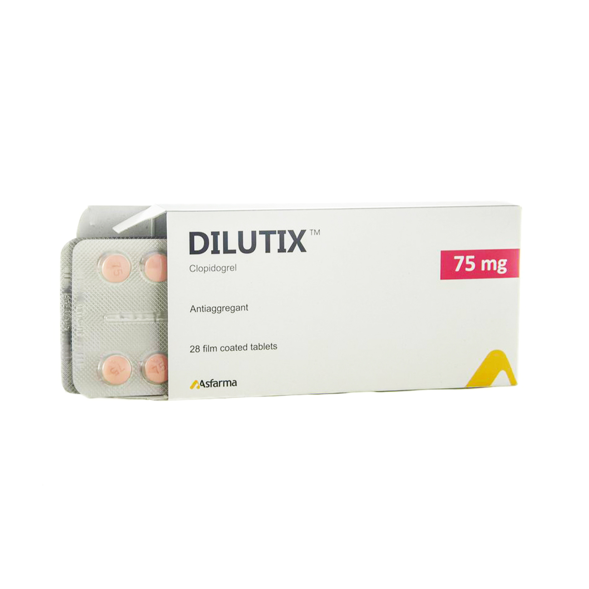 Dilutix - დილუტიქსი 75მგ 28 ტაბლეტი