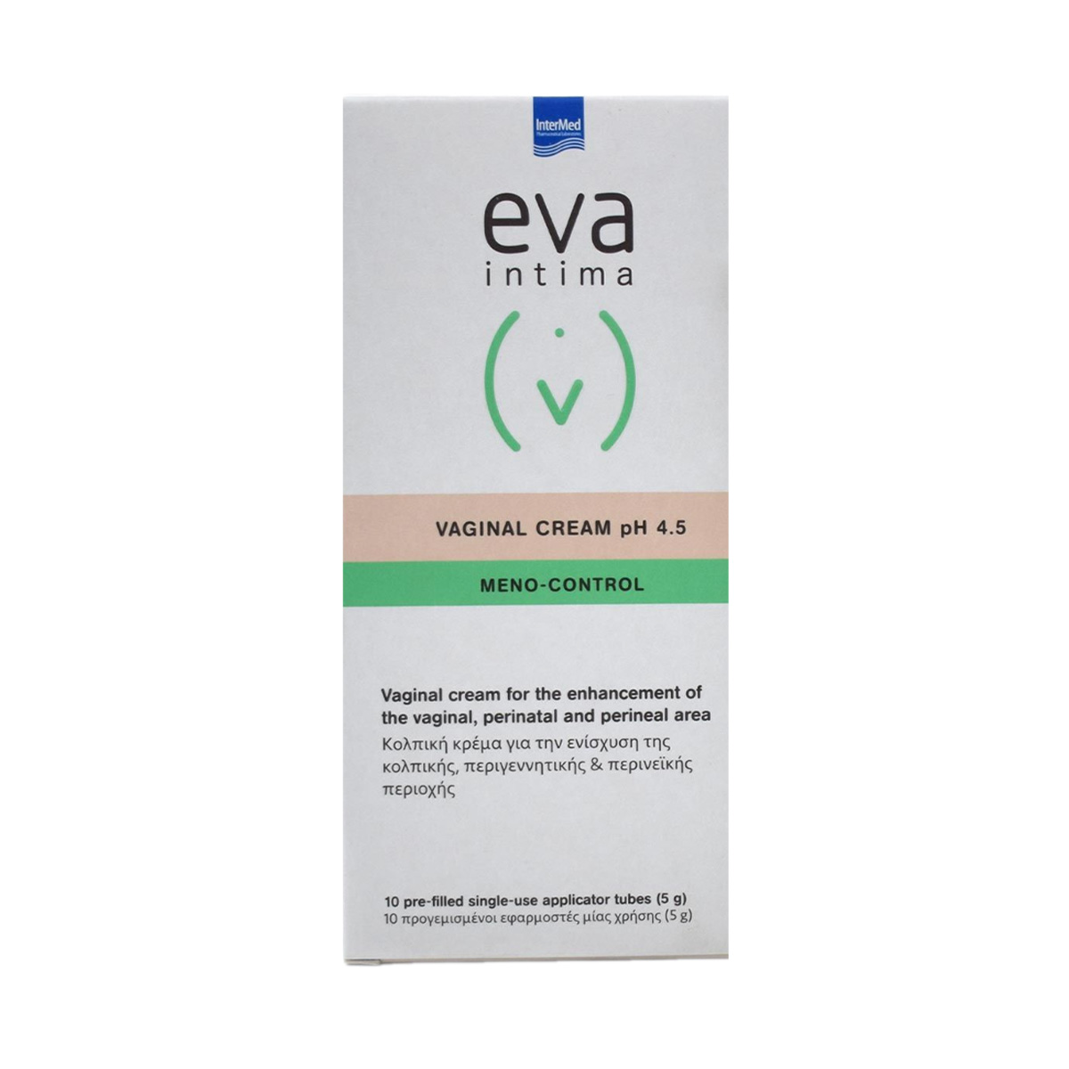 Eva Intima - ევა ინტიმა მენო-კონტროლი ვაგინალური კრემი 10 ტუბი