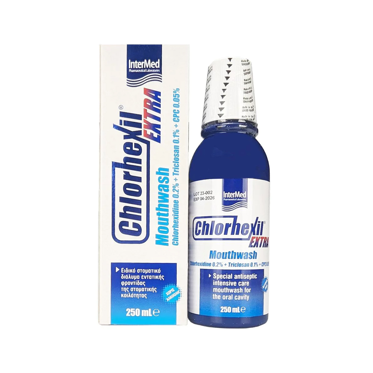 ქლორჰექსილი ექსტრა 250 მლ 7875 ინტერმედი - Intermed 