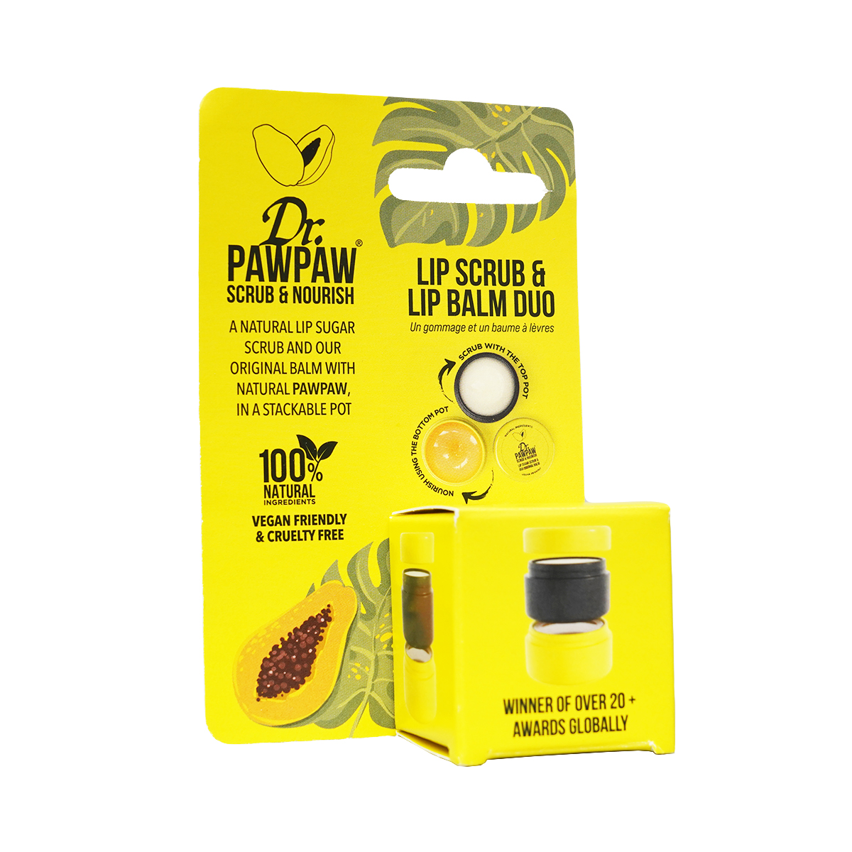 ტუჩის მკვებავი სკრაბი 3833 დოქტორ პაუ პაუ - Dr. Pawpaw