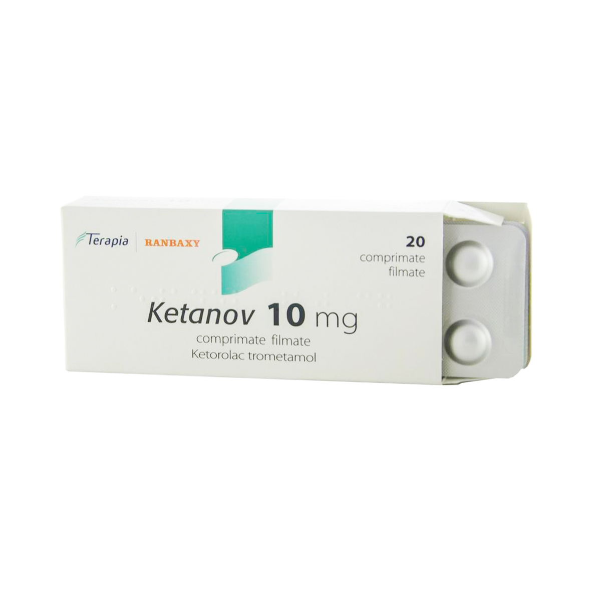Ketanov - კეტანოვი 10მგ. 20 ტაბლეტი 