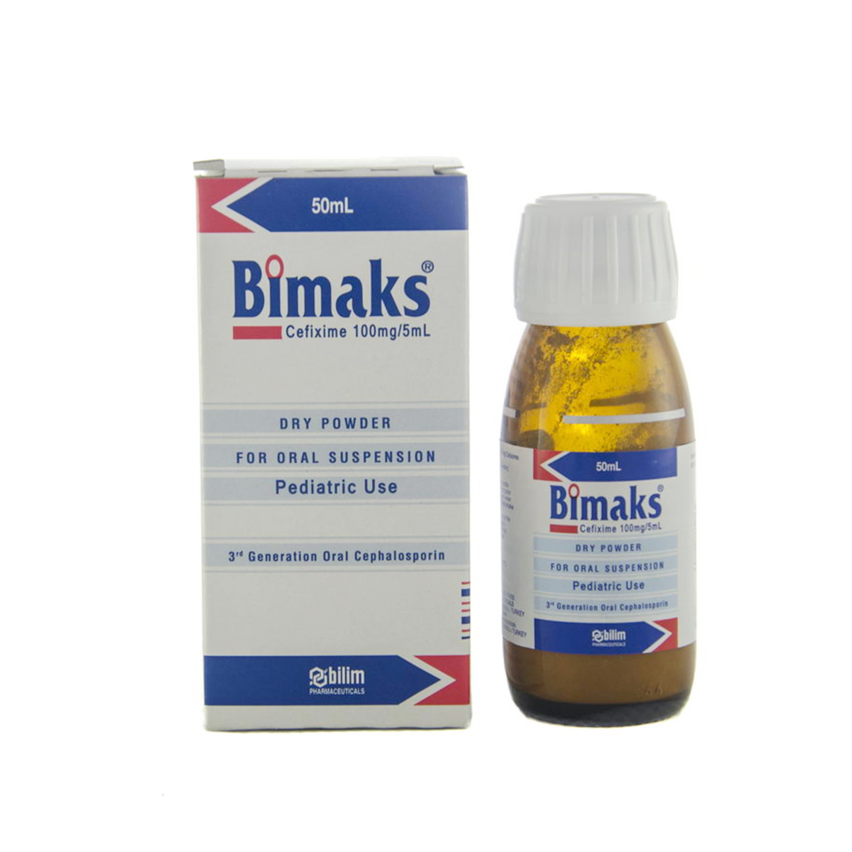 Bimaks - ბიმაქსი სუსპენზია 100მგ/5მლ 50მლ