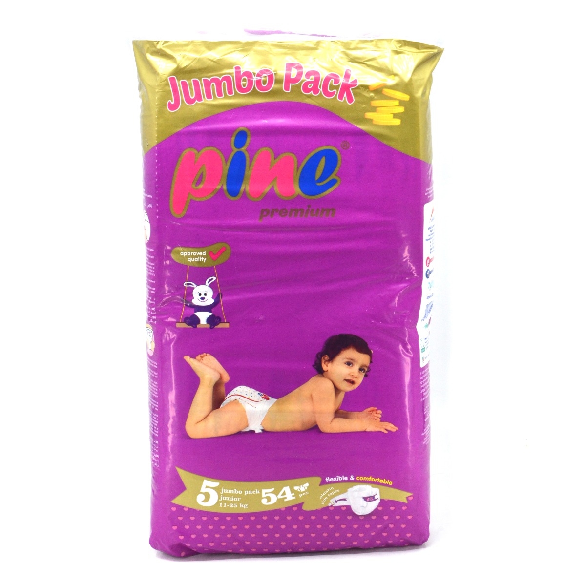 Pine - ფაინი ბავშვის საფენი 11-25 კგ 54 ცალი 3355