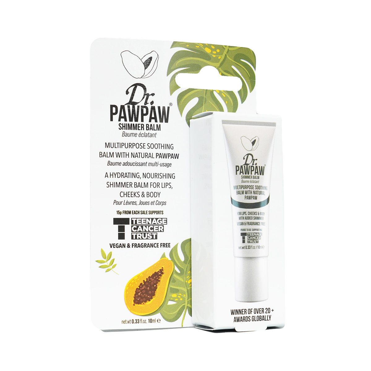 ტუჩის ბალმი Shimmer 10 მლ 0887 დოქტორ პაუ პაუ - Dr. Pawpaw